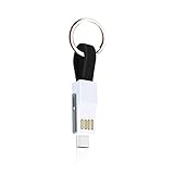3-in-1-USB-Kabel: Das Kabel bietet Micro + 8 Pin + Typ C. Universelle Kompatibilität: Samsung, Huawei, Xiaomi, Sony, LG, HTC, Google Android oder jede Art von Smartphone und sogar MP3/4-Player, Spielkonsole, Powerbank usw. Es unterstützt die Bedürfnisse von fast allen Smartphones der Welt.