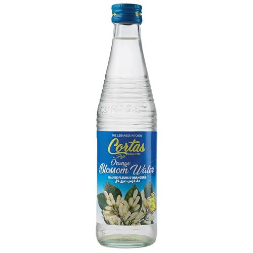 Cortas - Orange Blossom Water, 10 Fl Oz (Pack of 4)