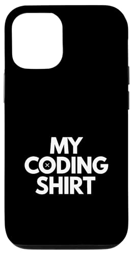 My Coding Shirt ウェブデザイナー ウェブ開発者 スマホケース iPhone 12/12 Pro 用