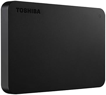Toshiba Canvio Basics 4TB Portable External Hard Drive USB 3.0, Black - HDTB440XK3CA