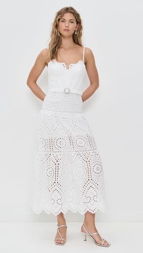 Generation Love Women's Zuria Cotton Eyelet Maxi Dress2