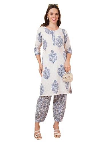 Image of COTLAND Fashions Kurta and Pant /Palazzo Set for Women