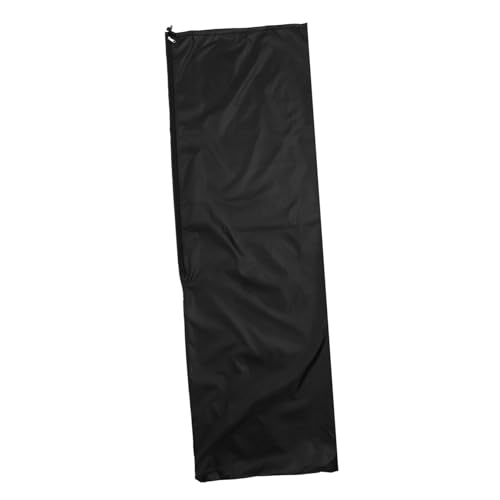 Bâche de parasol robuste en tissu Oxford noir de haute densité
