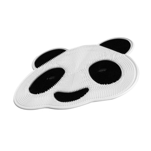 Ipetboom Estera De Masaje Panda Cáscara Cuidado Agente De Mudanzas Depuración Drenar Ducha Limpiador Fregar Máscara Cuerpo Raspador Almohadilla Baño Fregador De Pies De Dibujos Animados