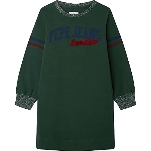 Pepe Jeans Mädchen Lange Ärmel Eiden, Grün (Forest Green), 14 Jahre Cover