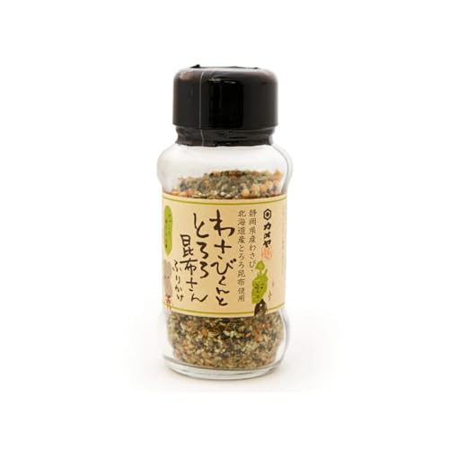 カメヤ わさびくんととろろ昆布ふりかけ 46g×1個 さびくん とろろ昆布 ふりかけ わさび