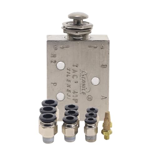 Vanne pneumatique à commande mécanique TAC2-41P avec raccords de 4mm