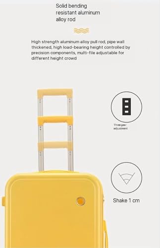 2 Piece Luggage Sets, 20" Carry On Luggage and Cosmetic Cases Hardshell Suitcase Sets, Hardside Suitcase with Spinner Wheels4