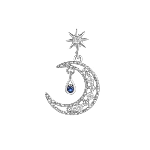 Boucles d'oreilles lune fille et femme idée cadeau idéal