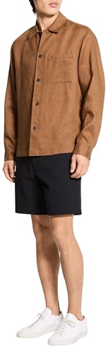 Theory Men's Lt Shirt in Relaxed Linen3