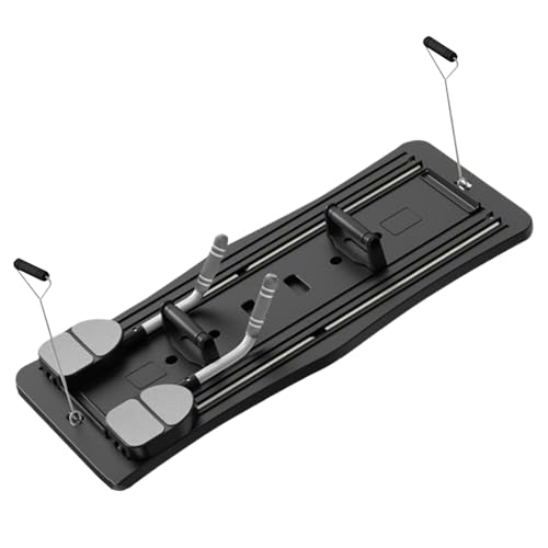 Pilates Riformer, Pancia, Tavola da Pilates Portatile Pieghevole e Leggera, Allenatore Atomico Da Donna, Allenamento Domestico, 38,19 x 16,14 x 1,12 pollici