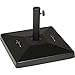 Global Industrial Concrete Umbrella Base, 88 Lbs., Black