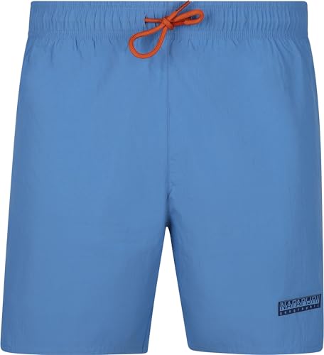 Bañador azul Napapijri tipo traje de baño para hombre corte regular