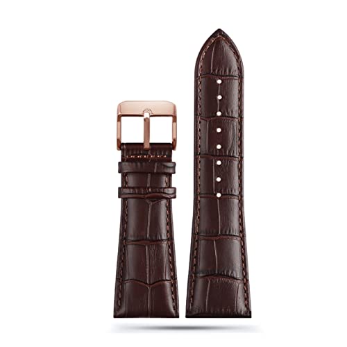 Bracelet montre homme en cuir alligator INEOUT, look urbain idéal pour les grands cadran Diesel