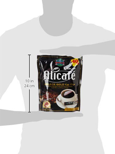 Image of Alicafe Gold Instant No Sugar Black Coffee -40 Sachets 100 Gram (Pack of 3)