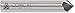 Conical Tool Company CF2-6012-C4 60.0? Chamfer Cutter - 2 Flute x 0.010