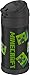 THERMOS FUNTAINER 12 Ounce Stainless Steel Vacuum Insulated Kids Straw Bottle, Dark Minecraft