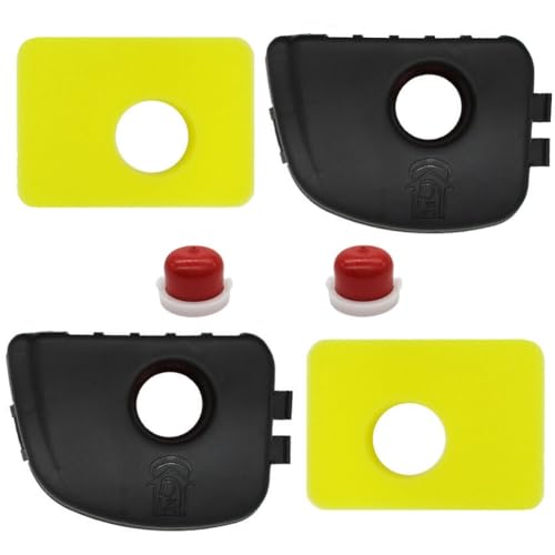 JoyousMall Kit de bombillas de imprimación de filtro de espuma para filtro de aire para motores de la serie 08P500 09P600 09P700 sustituye a 595660 799579 594281