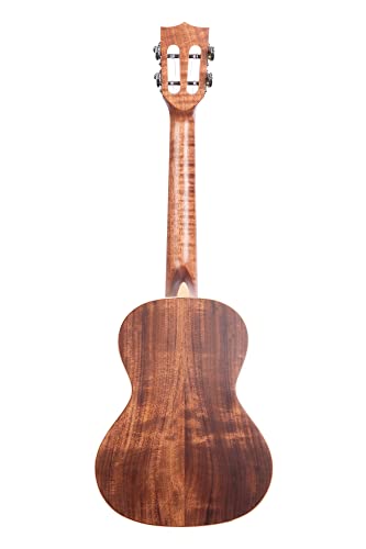 Kala Brand Music Co. All Solid Acacia, 4-String Ukulele, Natural, Tenor (KA-SA-T) - Image 3