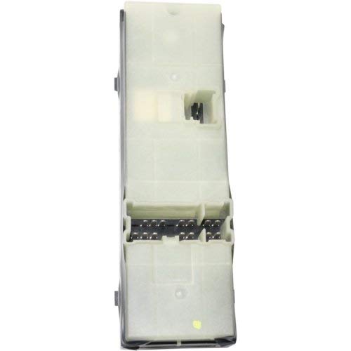 Evan Fischer Master Power Window Switch Compatible with Nissan Murano 2009-2014 Black 4-Door 14-Prong and 2-Prong Blade Male Terminals; 2 Female Connectors Replaces # DWS536, 254011AA5D