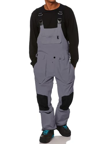 Newffr Men’s Snow Bib Water-Resistant Insulated Waterproof Snow Pants Ski...