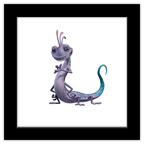 Trends International Gallery Pops Disney Pixar Monsters Inc. - Randall Boggs Wall Art Wall Poster, 12' x 12', Black Framed Version