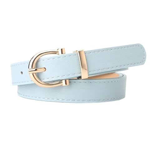 Red Belts For Women Jeans Clothing Accessories Luxury Designer Fashion Alloy Button Female Elegant Belt Studen