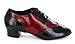 MGM-Joymod Men's Classic Fashion Lace-up Salsa Tango Samba Jazz Rumba Ballroom Latin Modern Dance Shoes Evening Wedding Shoes/Black Red 9.5 M US