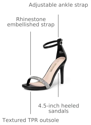 Image of DREAM PAIRS Women's High Heels Stilettos Sandals