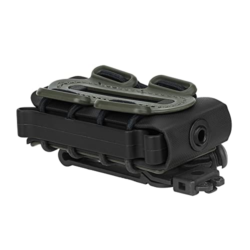 Tactical Cronex 9mm Mag Pouch Open Top Pistol Pouches Tactical Magazine Carrier Short (BKOD) by Tactical Cronex - Image 5