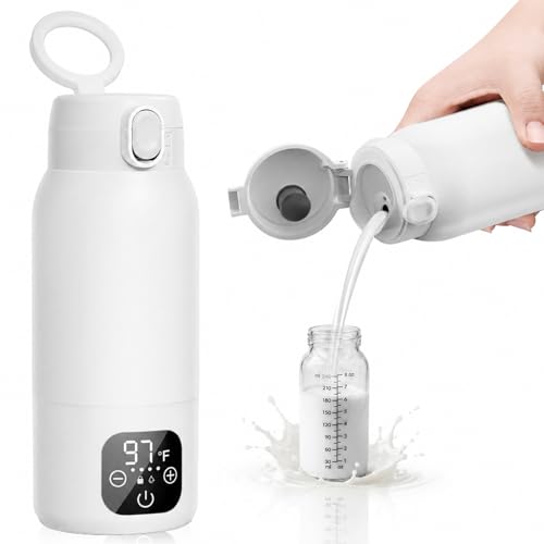 Chauffe-biberon de voyage nomade en acier inox pour les sorties en famille