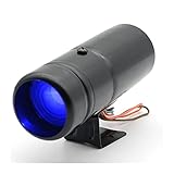 Red and Blue Led Adjustable Tachometer RPM Tacho Gauge Pro Shift Light 1000-11000 Universal (Color : Blue Light)