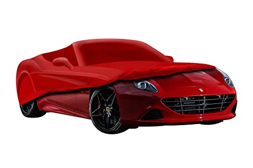 Image of Outdoor car Cover for Ferrari California 2008-2017 Premium red Waterproof UV dust Protection Waterproof