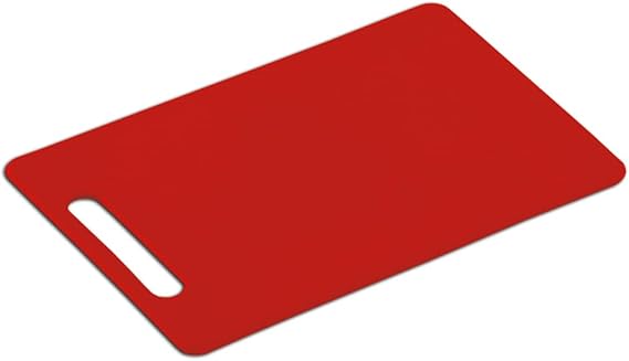 Tagliere In Plastica Kesper 29x19.5cm - Rosso, Antiaderente, Lavabile In Lavastoviglie - Foto 2