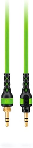 RØDE NTH-Cable for NTH-100 Headphones, 2.4m / 8ft Long, 3.5mm Male to Male Audio Cable with ¼-inch Adaptor Included (Green)