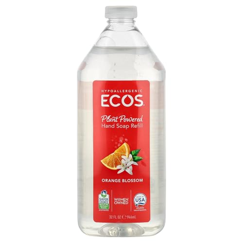 Ecos Plant Powered Hand Soap Refill Orange Blossom 32 fl oz (946 ml)