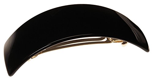 France Luxe Large Black Hair Barrette