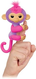 Fingerlings - Charli - Mała małpa interaktywna - Elektroniczna Junior - Od 5 lat - Lansay