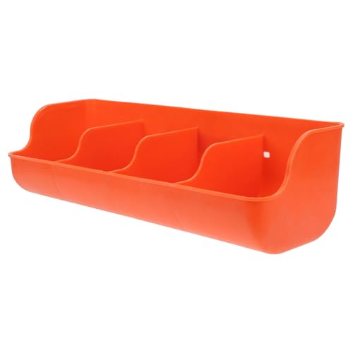Mangeoire en plastique pour cochons Levemolo à 4 compartiments