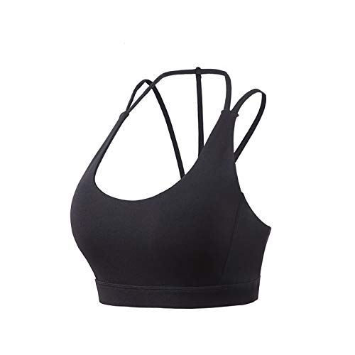 CHENJIAO Soutien-Gorge de Sport Femmes Soutien-Gorge De Sport sans Soudure Femmes Push Up Entraînement Femelle Sport Crop Top Fitness Brassiere (Bands Size : Large2, Color : F) Cover
