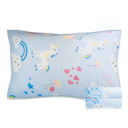 100% Cotton 210TC Salt Earth Kids Bedsheet, Twin Sheets...
