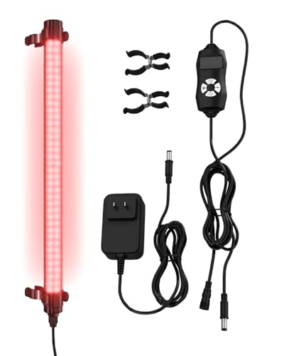 SAUNABOX Red Light Therapy Wand for Sauna | 660nm & 850nm Infrared Sauna Light | Home Sauna Accessory | Waterproof Sauna Light Add-On for Portable Sauna Frames