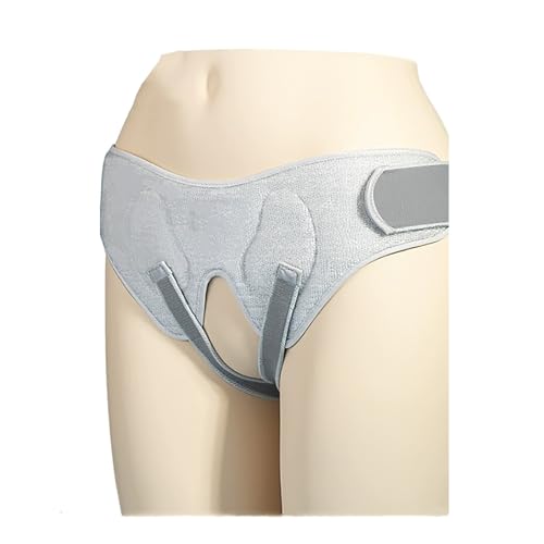 Faja para hernia inguinal soporte ajustable unisex miniatura 1
