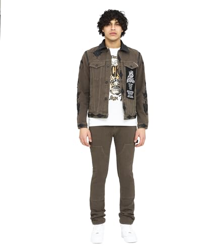 Men's Rocker Slim Rigid in Army Green3