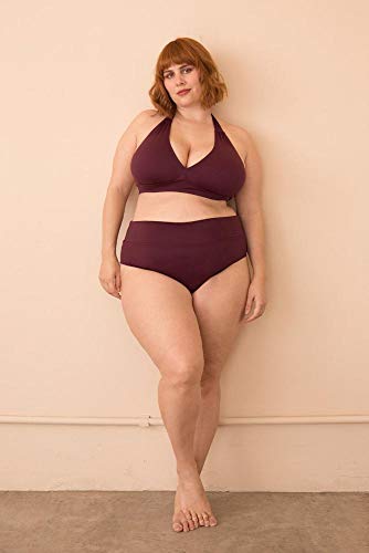 Parte de Baixo Sunkini Comfy Plus Size Vinho