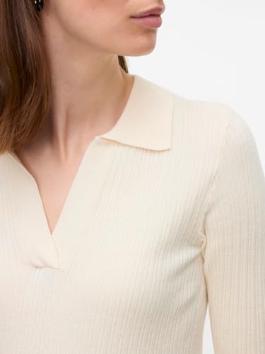 Polo 2/4 Mujer VERO MODA con manga media y cuello clásico atemporal 5