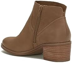 Lucky Brand Women's Claral Bootie Ankle Boot, Porcini, 9 | Image 3