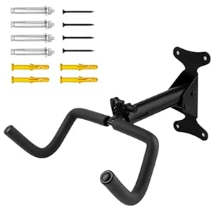 Nviyam Fahrrad Wandhalterung 30kg Ausziehbar Schwarz