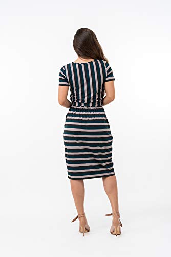 Vestido de Malha Confortável e Casual (P)