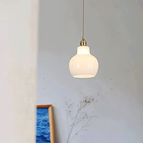 Mini lámpara de noche colgante con accesorio de iluminación E27 retro para comedor 8